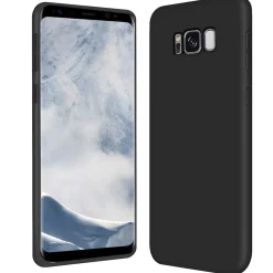Samsung Galaxy S8 - Silikon Case mit Mikrofaser-Innenseite