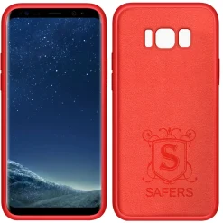 Samsung Galaxy S8 - Silikon Case mit Mikrofaser-Innenseite