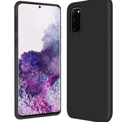 Samsung Galaxy S20 - Silikon Case mit Mikrofaser-Innenseite