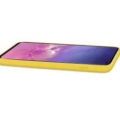 Samsung Galaxy S10 - Silikon Case mit Mikrofaser-Innenseite