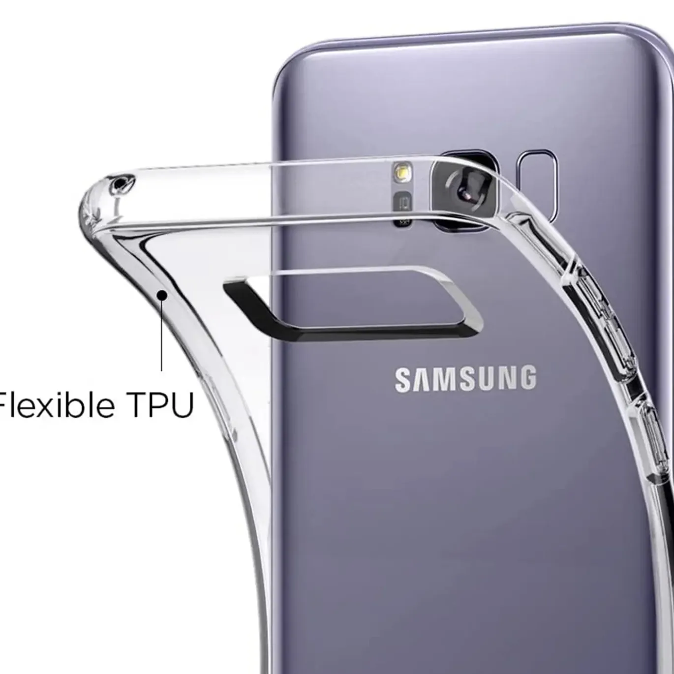 Samsung Galaxy S8 - Slim Clear Case Hülle