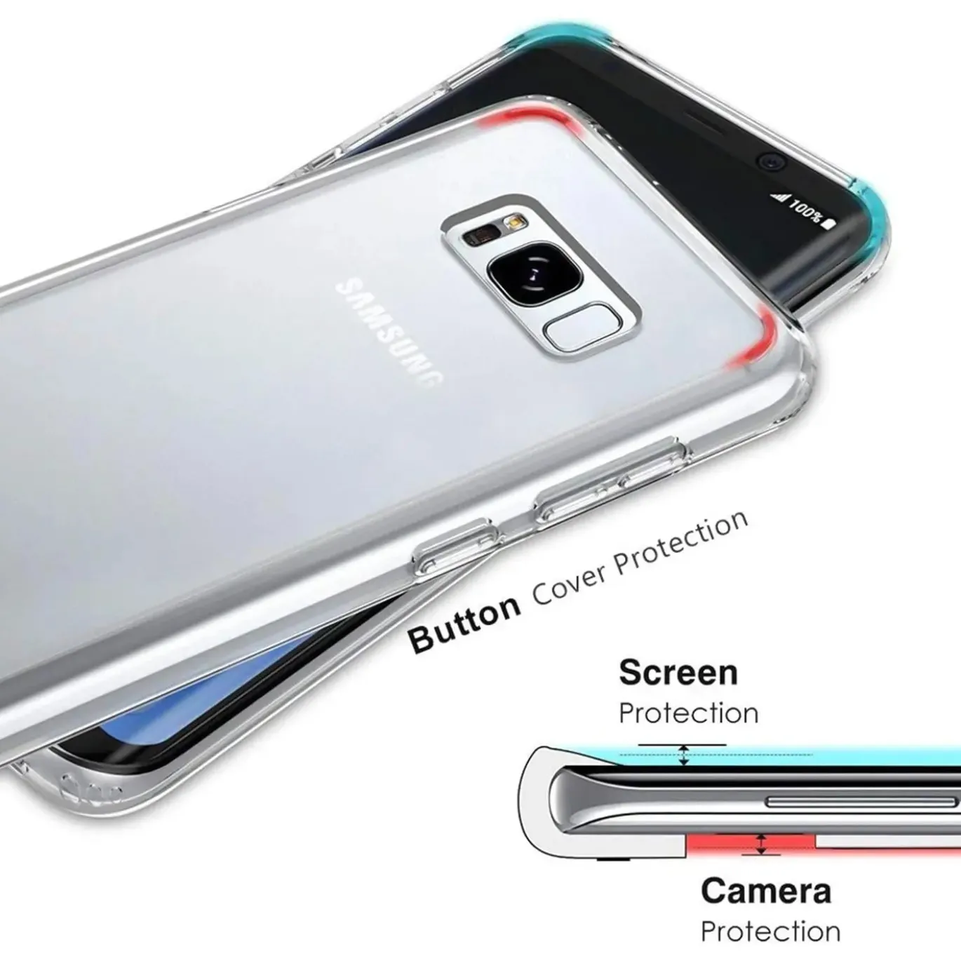 Samsung Galaxy S8 - Slim Clear Case Hülle