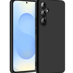 Samsung Galaxy S25 - Slim Silikon Backcover Schwarz