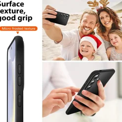 Samsung Galaxy S25 - Slim Silikon Backcover Schwarz