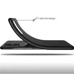 Samsung Galaxy S20 - Slim Silikon Backcover Schwarz