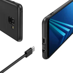 Samsung Galaxy S9 - Slim Silikon Backcover Schwarz
