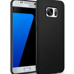 Samsung Galaxy S7 - Slim Silikon Backcover Schwarz
