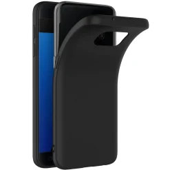 Samsung Galaxy S7 - Slim Silikon Backcover Schwarz