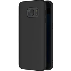 Samsung Galaxy S7 - Slim Silikon Backcover Schwarz