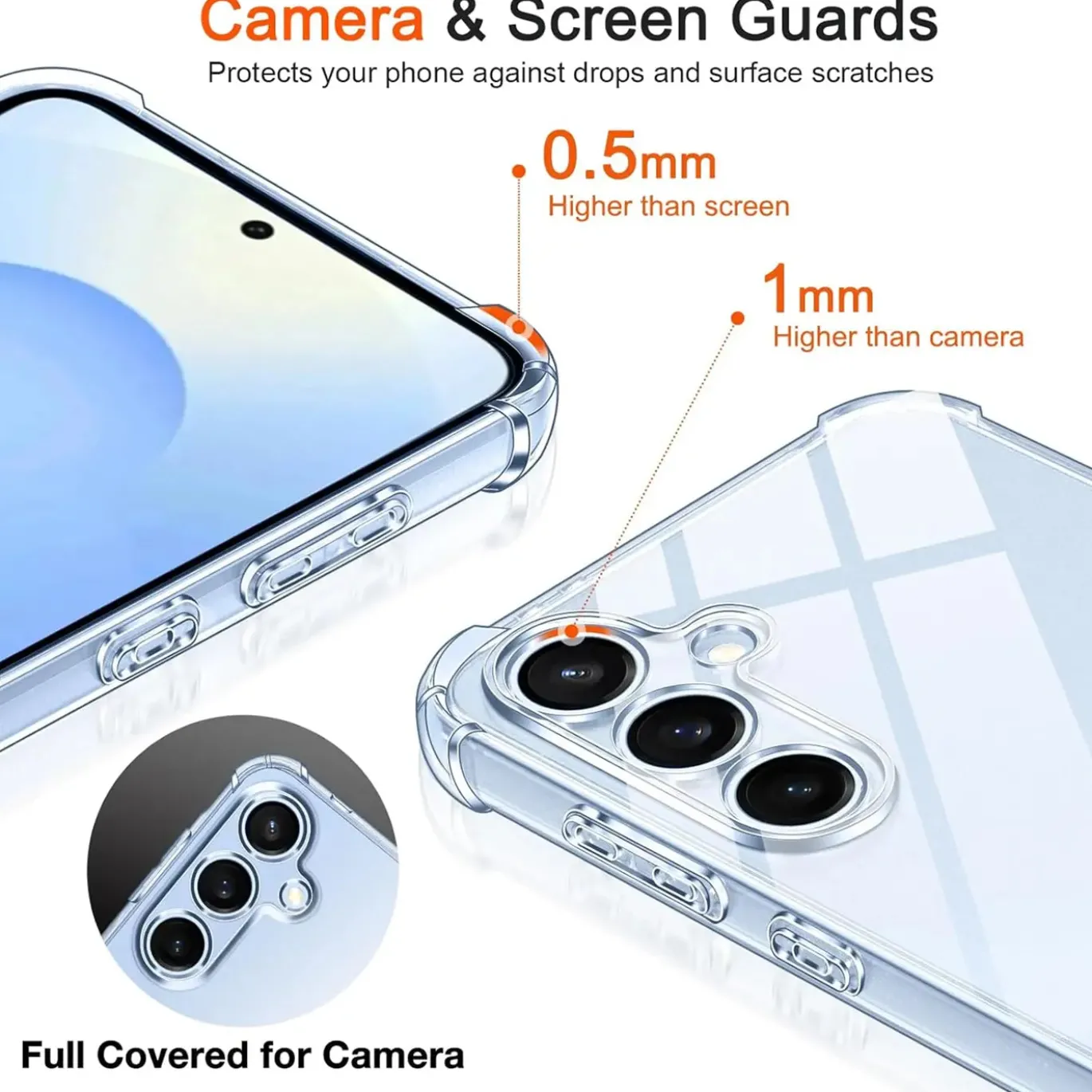 Samsung Galaxy S25 - Stoßfestes Clear Case