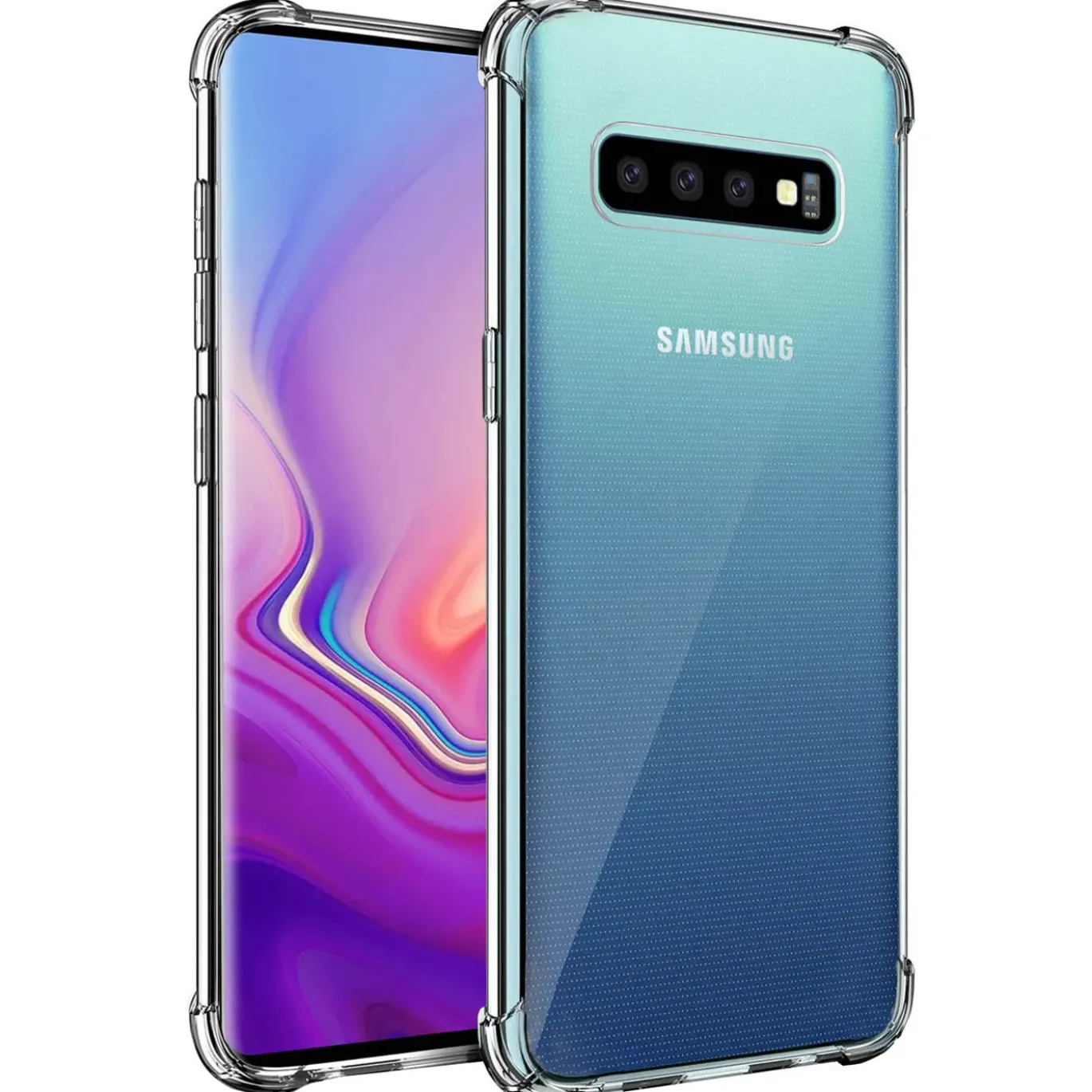 Samsung Galaxy S10 - Stoßfestes Clear Case