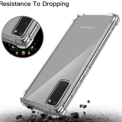 Samsung Galaxy S20 - Stoßfestes Clear Case