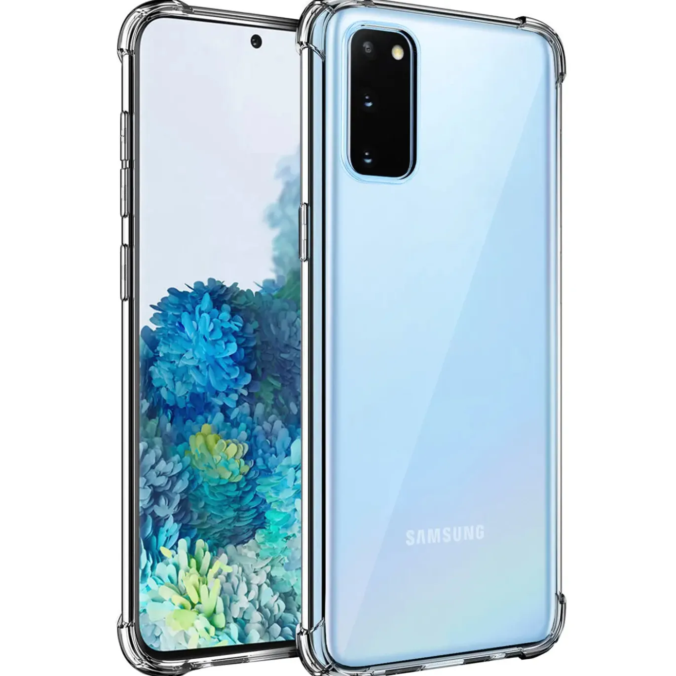 Samsung Galaxy S20 - Stoßfestes Clear Case
