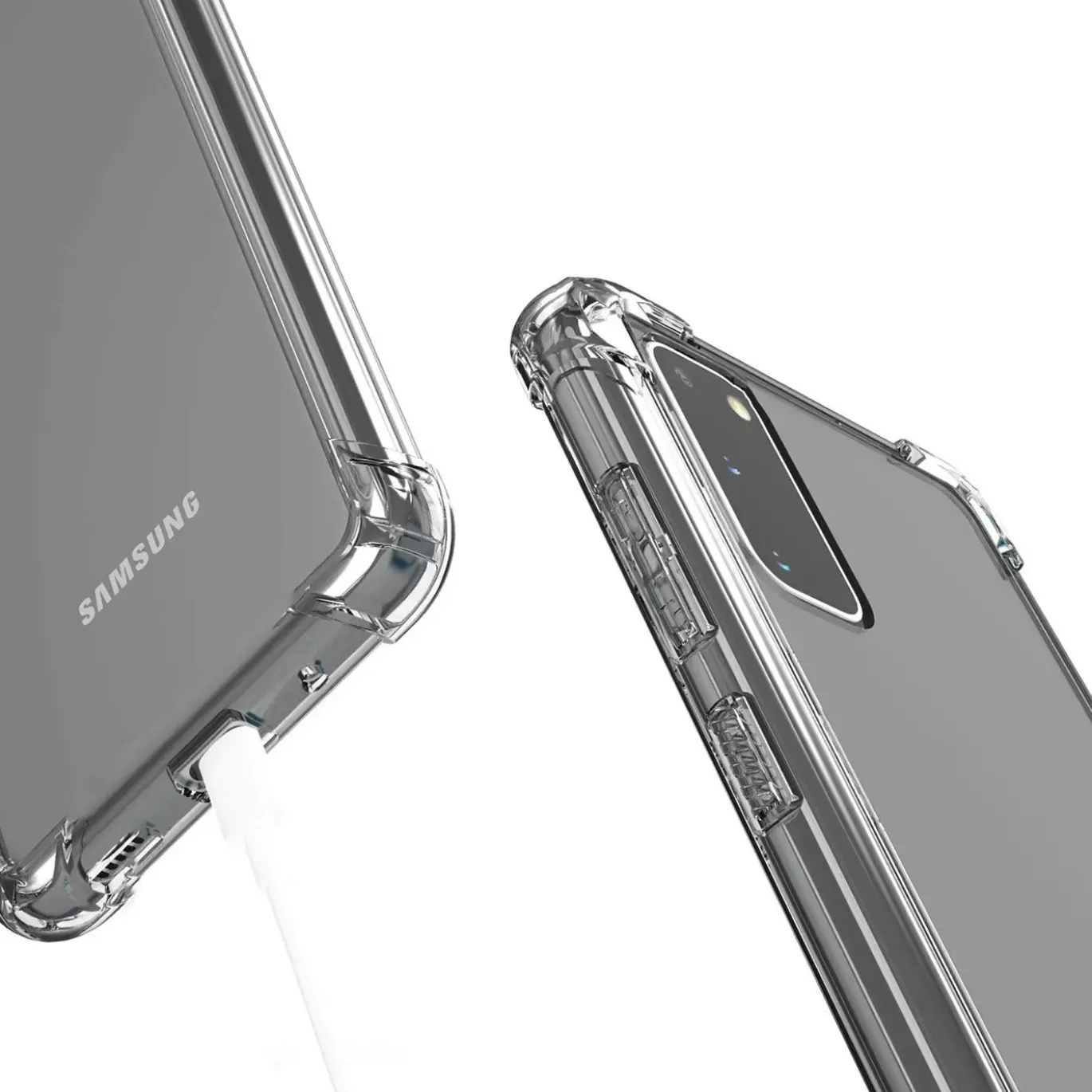 Samsung Galaxy S20 - Stoßfestes Clear Case