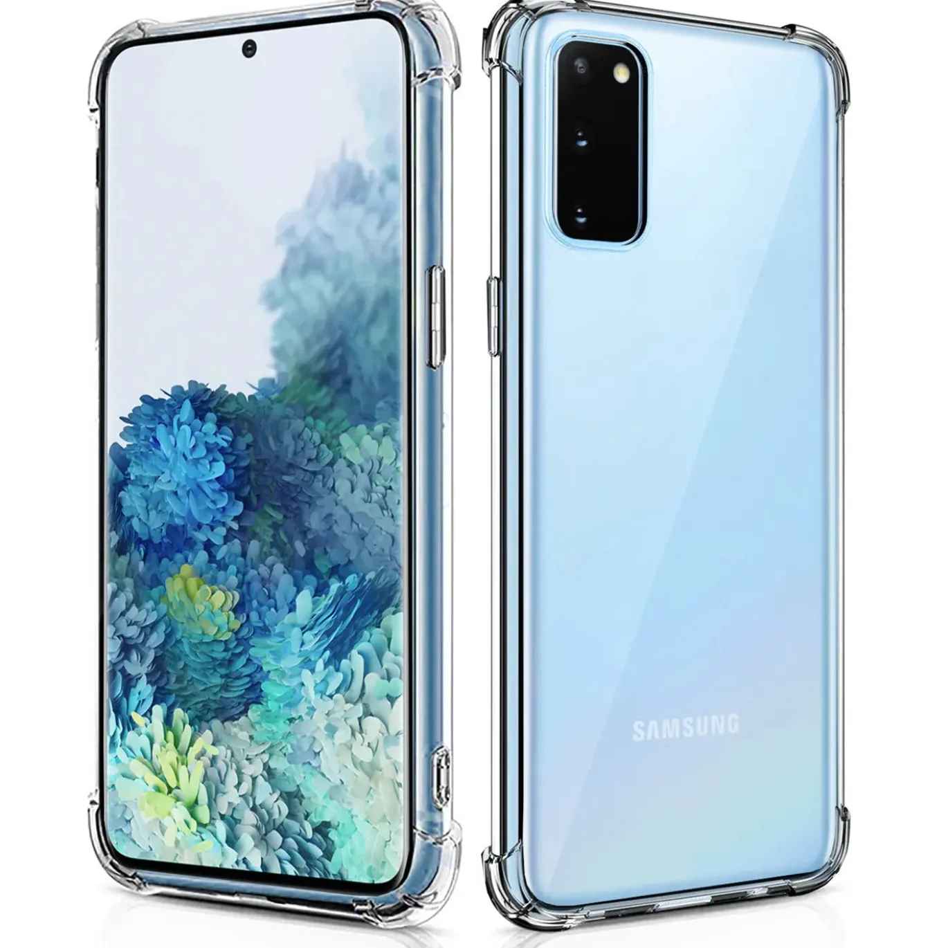 Samsung Galaxy S20 - Stoßfestes Clear Case