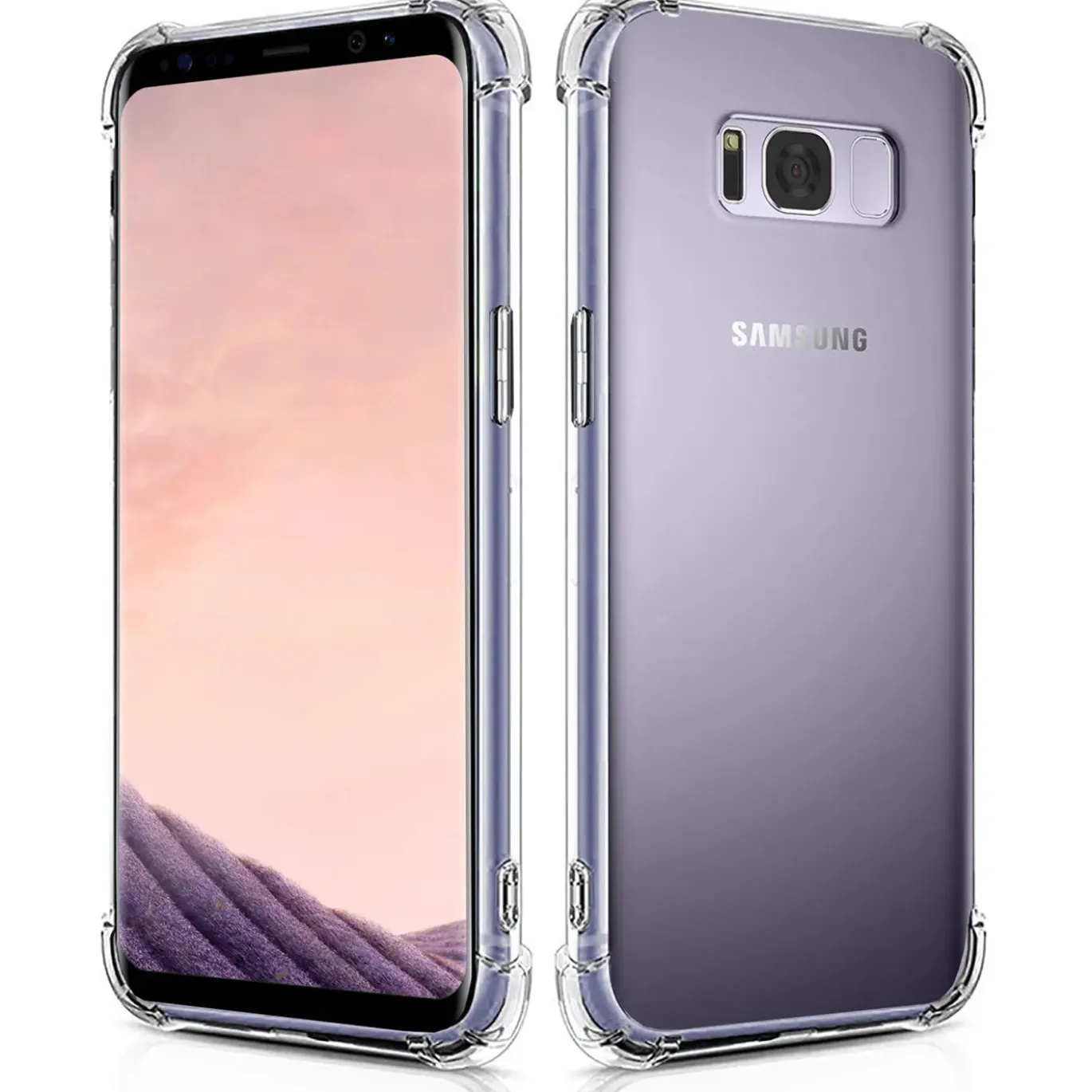 Samsung Galaxy S8 - Stoßfestes Clear Case