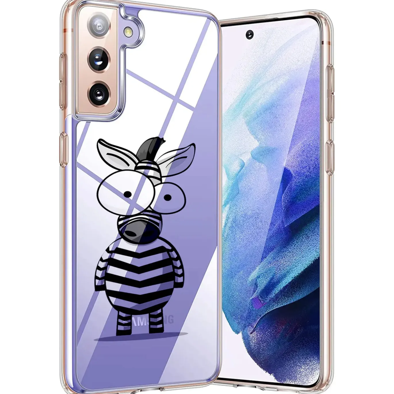 Samsung Galaxy S21 - TPU Case mit Motivdruck