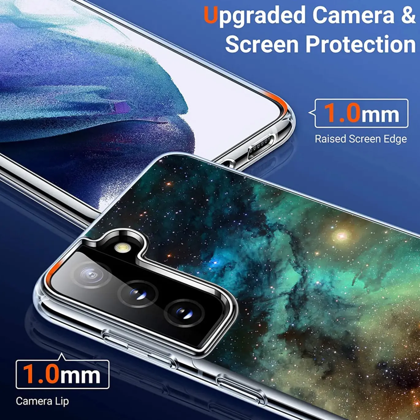 Samsung Galaxy S21 - TPU Case mit Motivdruck