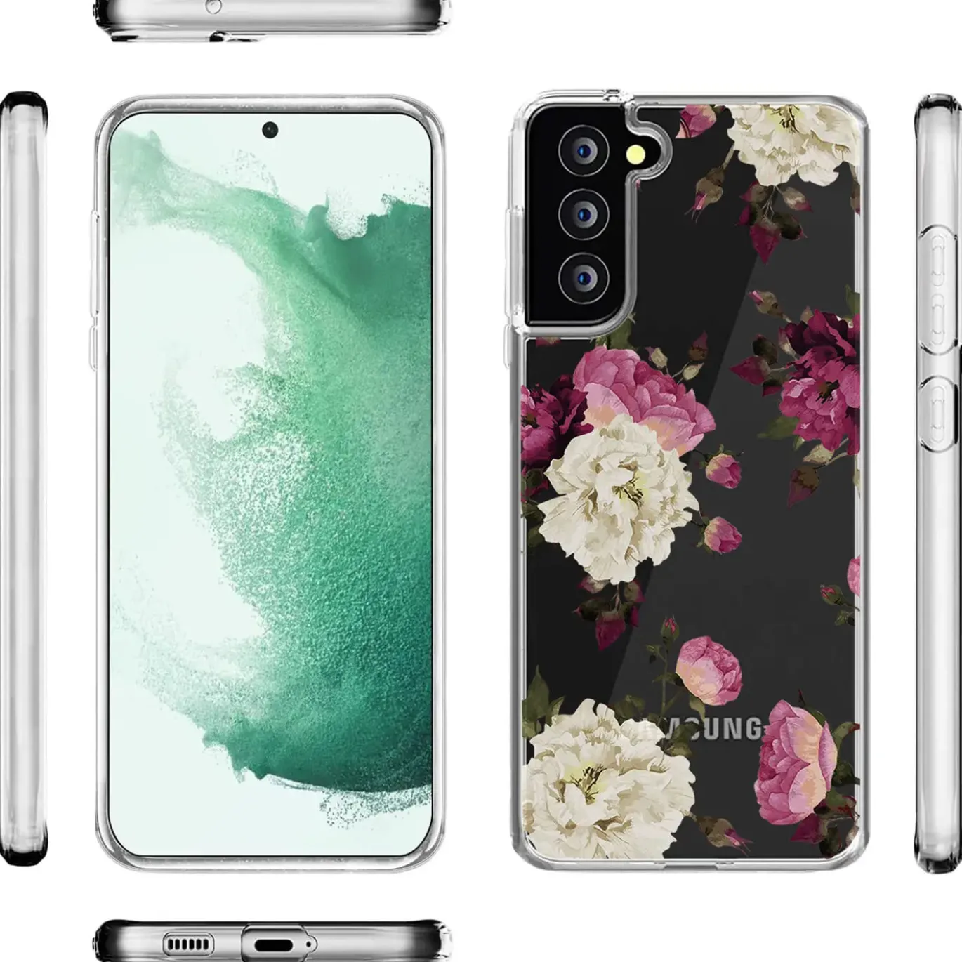 Samsung Galaxy S22 - TPU Case mit Motivdruck