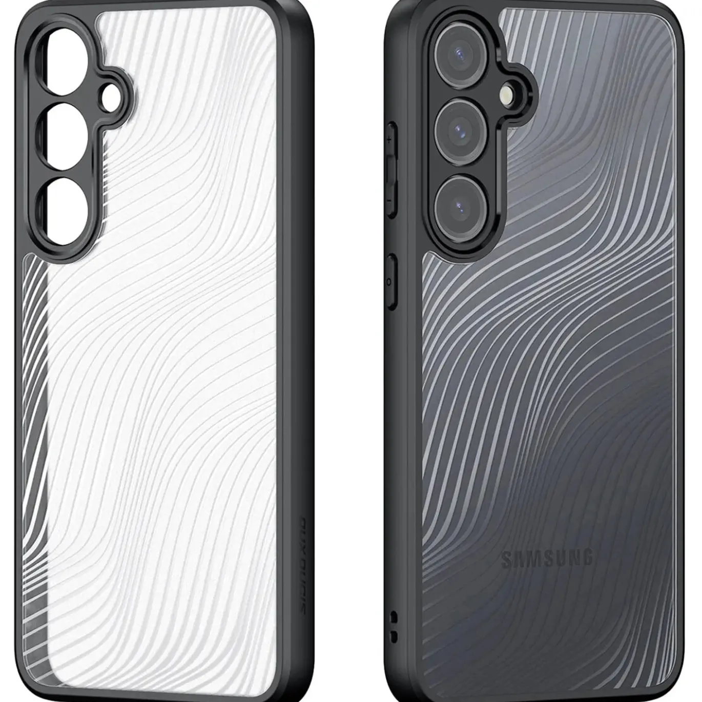 Samsung Galaxy S24 - TPU Rückschale mit Wellenmuster