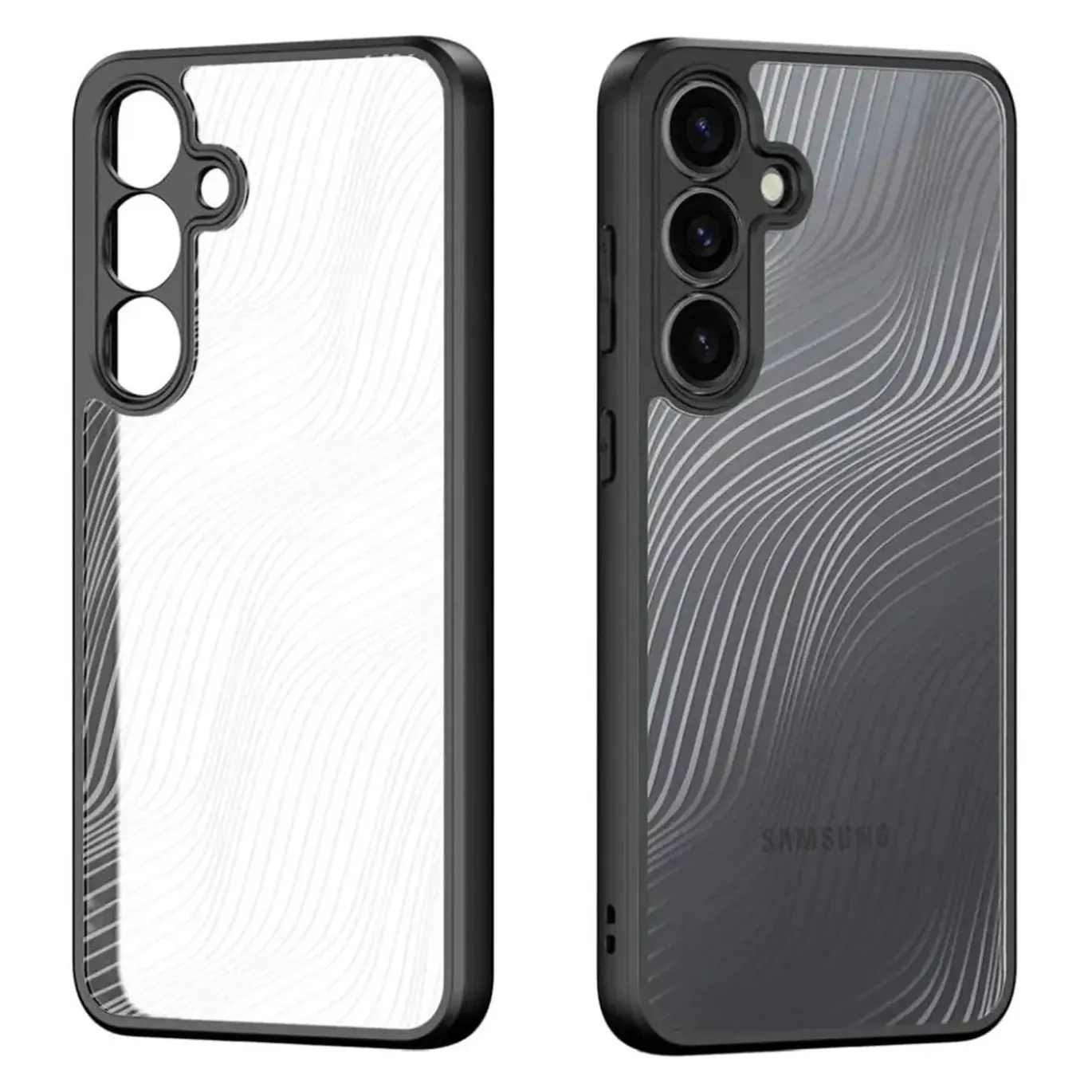 Samsung Galaxy S25 - TPU Rückschale mit Wellenmuster