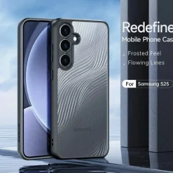 Samsung Galaxy S25 - TPU Rückschale mit Wellenmuster