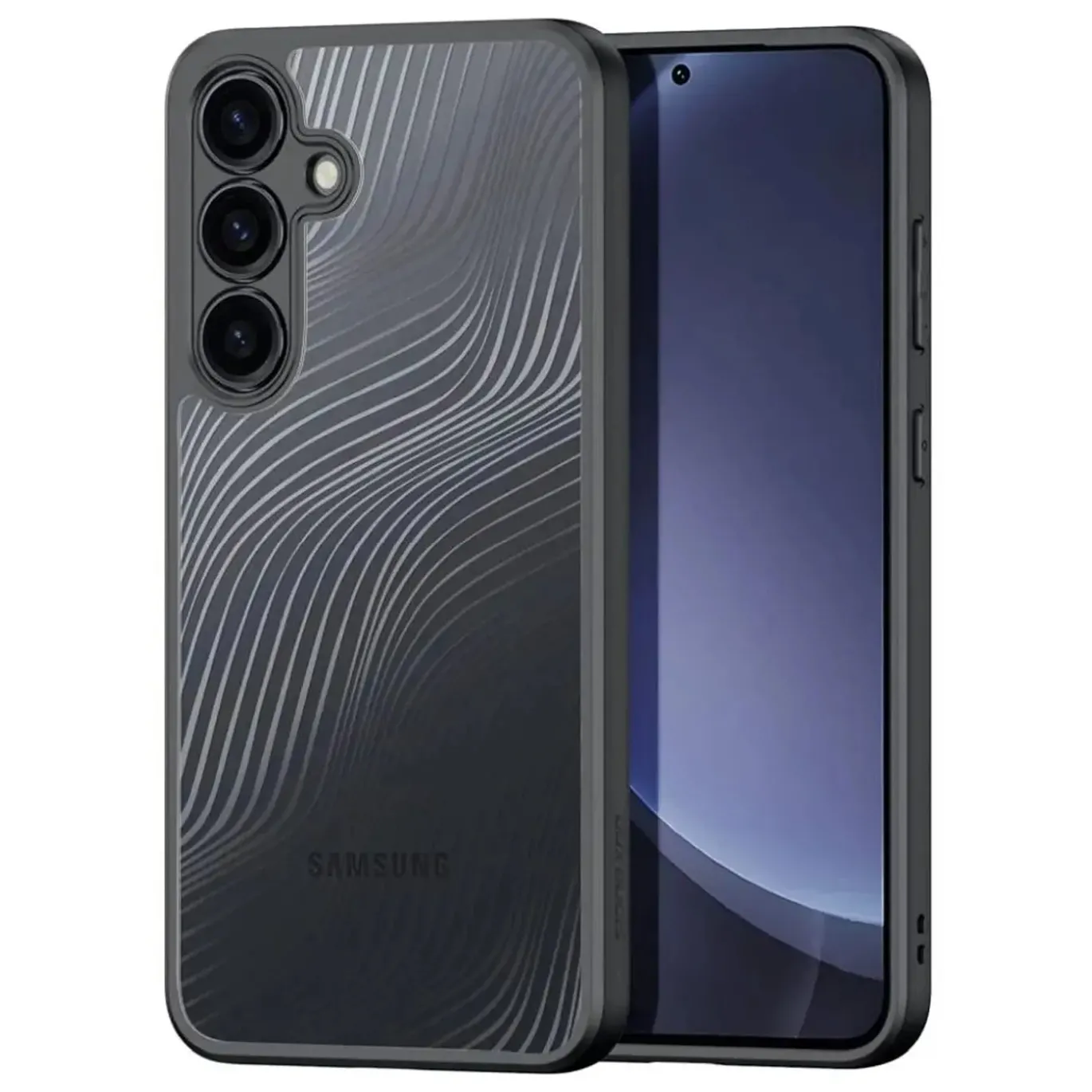 Samsung Galaxy S25 - TPU Rückschale mit Wellenmuster