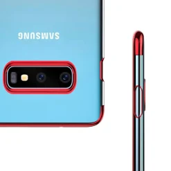 Samsung Galaxy S10 - Transparente Hülle mit Akzenten