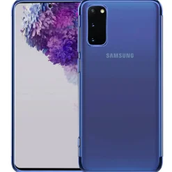 Samsung Galaxy S20 - Transparente Hülle mit Akzenten