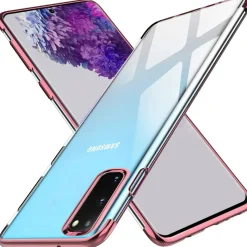 Samsung Galaxy S20 - Transparente Hülle mit Akzenten
