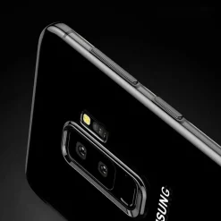 Samsung Galaxy S9 - Transparente Hülle mit Akzenten