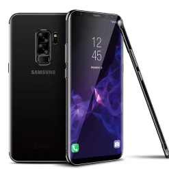 Samsung Galaxy S9 - Transparente Hülle mit Akzenten