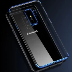 Samsung Galaxy S9 - Transparente Hülle mit Akzenten