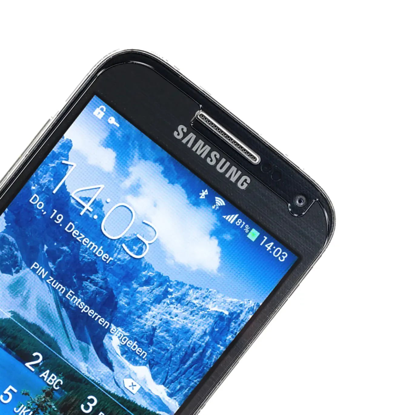 Samsung Galaxy S4 - 2x 9H Panzer Glasfolie, Displayfolie