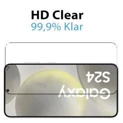 Samsung Galaxy S24 - 2x 9H Panzer Glasfolie, Displayfolie