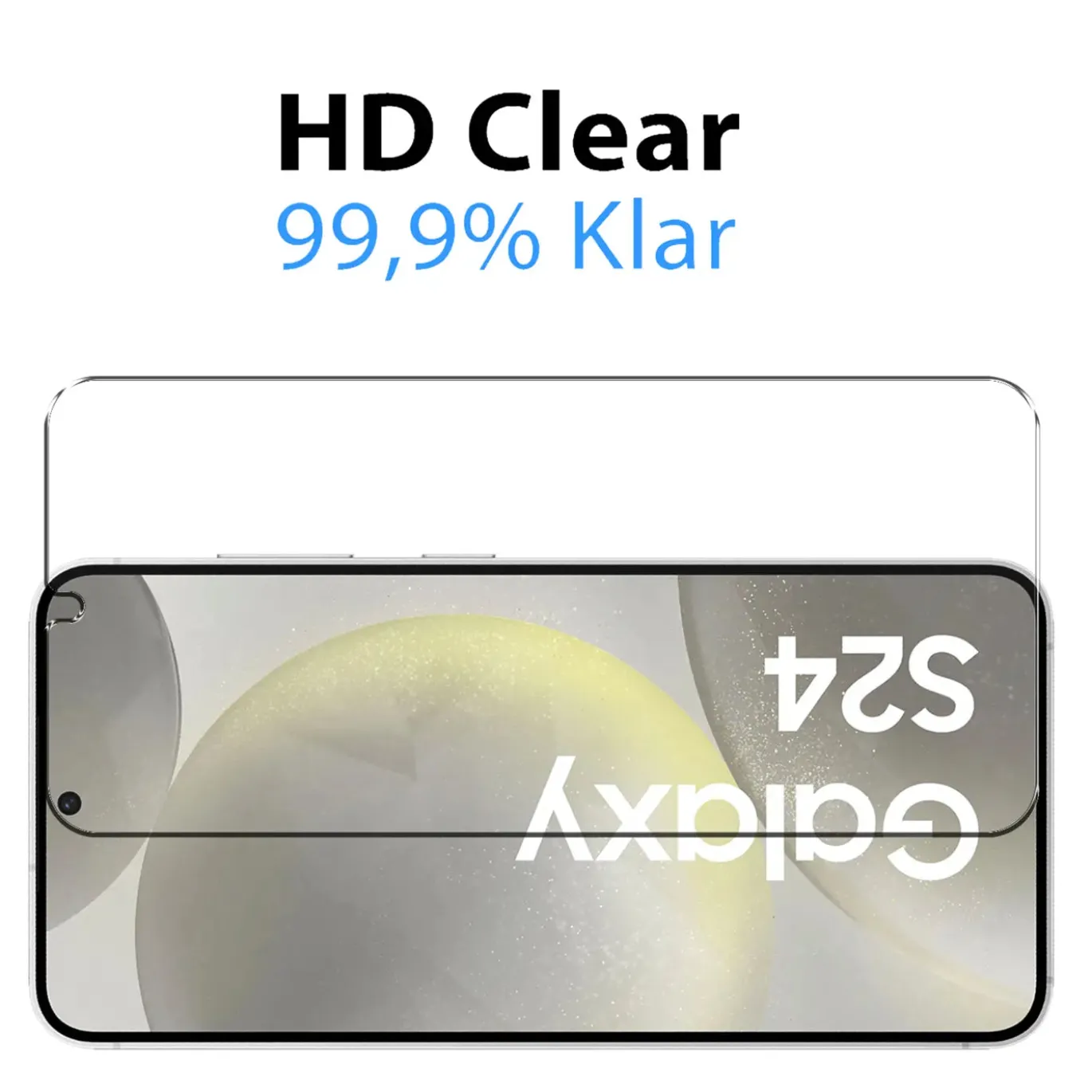 Samsung Galaxy S24 - 2x 9H Panzer Glasfolie, Displayfolie