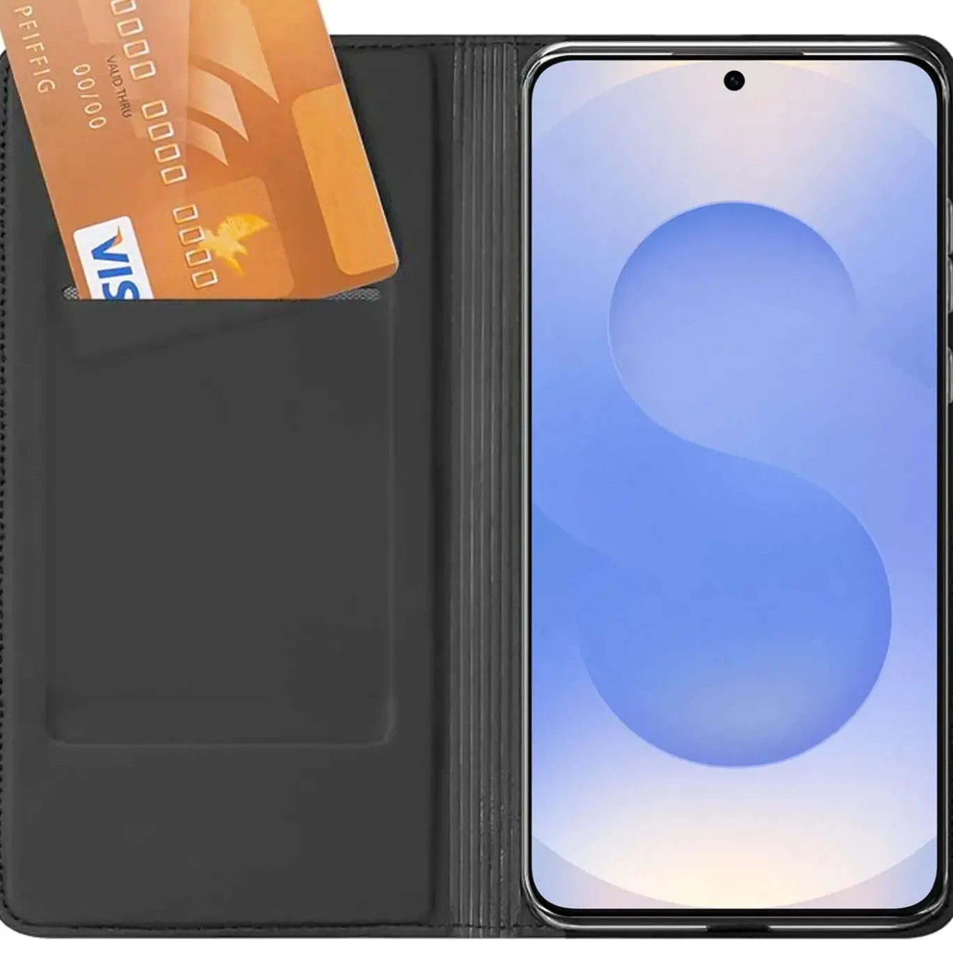 Samsung Galaxy S25 Edge - Booklet Case mit Magnetverschluss