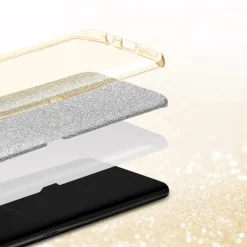 Samsung Galaxy S7 Edge - Glitzer TPU Hülle