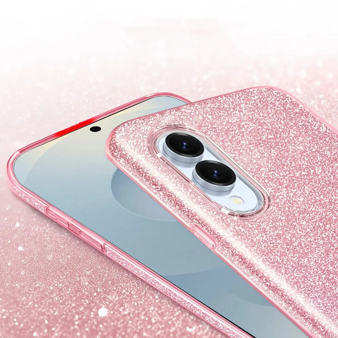 Samsung Galaxy S25 Edge - Glitzer TPU Hülle