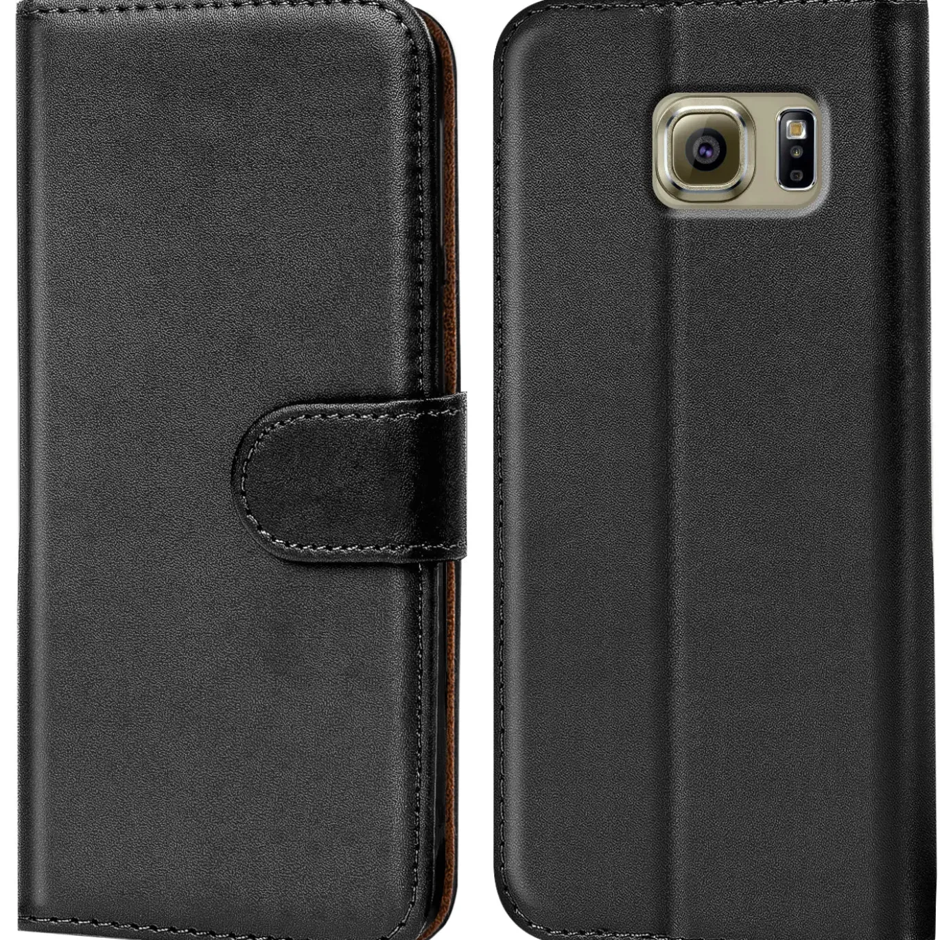 Samsung Galaxy S6 Edge - Klapphülle mit Kartenfächern