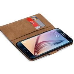 Samsung Galaxy S6 Edge - Klapphülle mit Kartenfächern