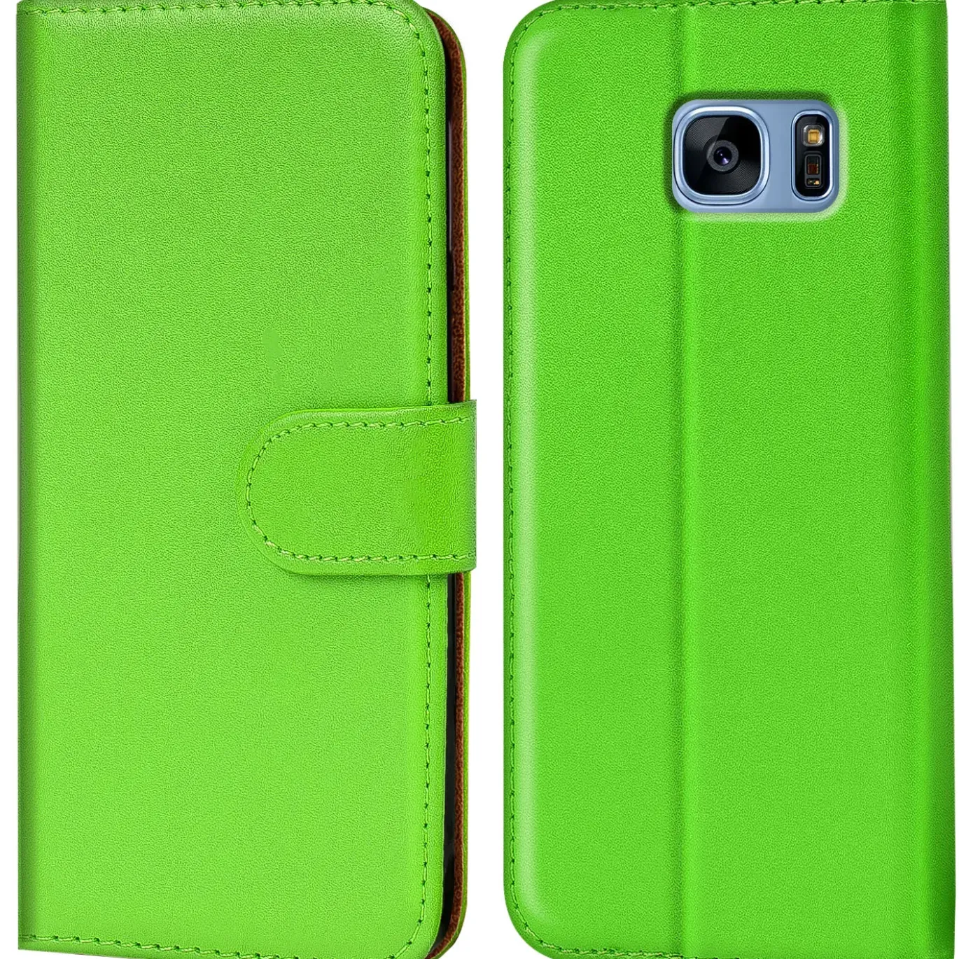 Samsung Galaxy S7 Edge - Klapphülle mit Kartenfächern