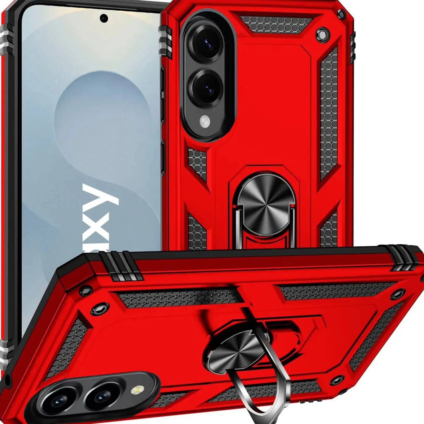 Samsung Galaxy S25 Edge - Outdoor Hardcase mit Ringhalter