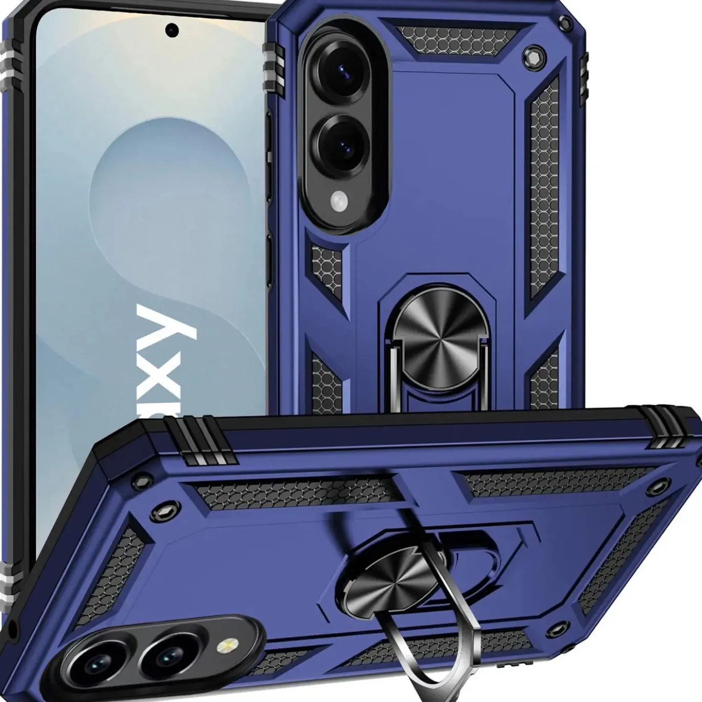 Samsung Galaxy S25 Edge - Outdoor Hardcase mit Ringhalter