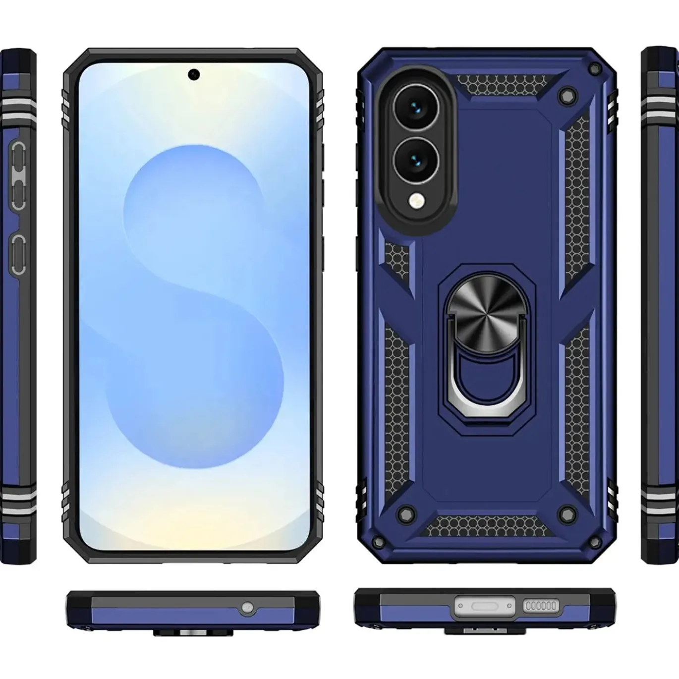 Samsung Galaxy S25 Edge - Outdoor Hardcase mit Ringhalter