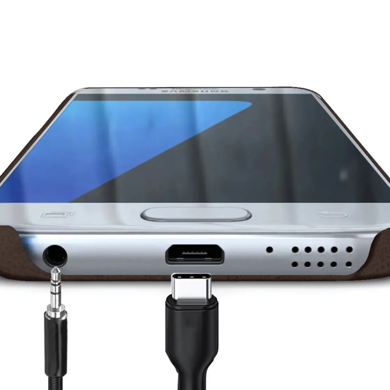 Samsung Galaxy S7 Edge - PU Hartschale Handyhülle