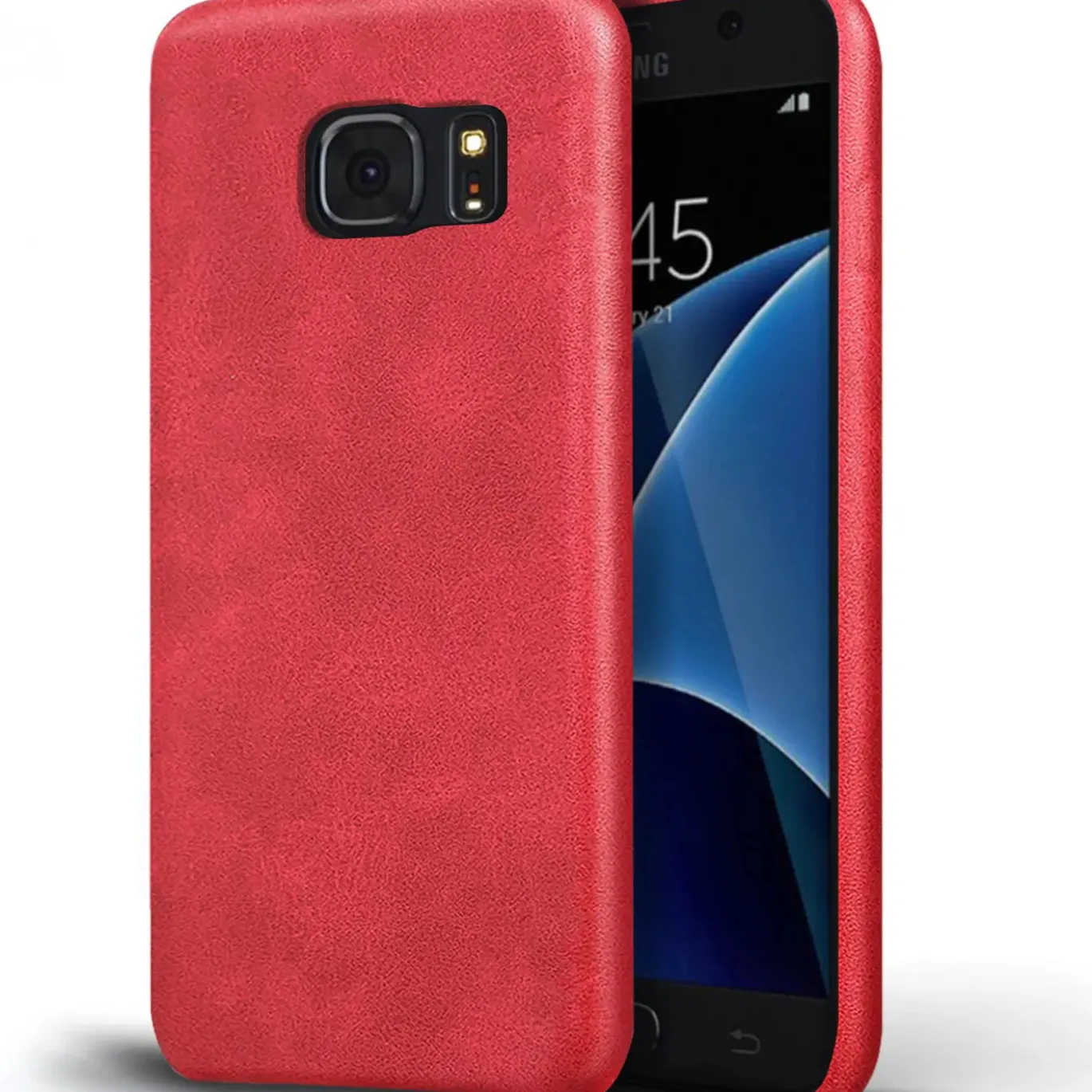 Samsung Galaxy S7 Edge - PU Hartschale Handyhülle
