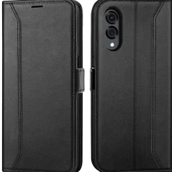 Samsung Galaxy S25 Edge - Robuste Klapphülle mit RFID Block