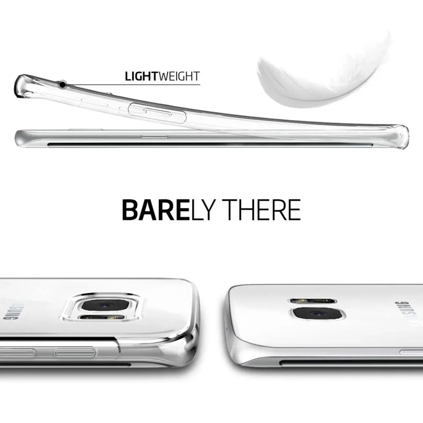 Samsung Galaxy S7 Edge - Slim Clear Case Hülle