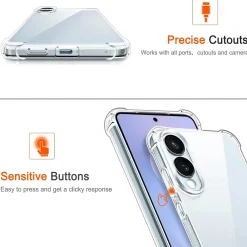 Samsung Galaxy S25 Edge - Stoßfestes Clear Case
